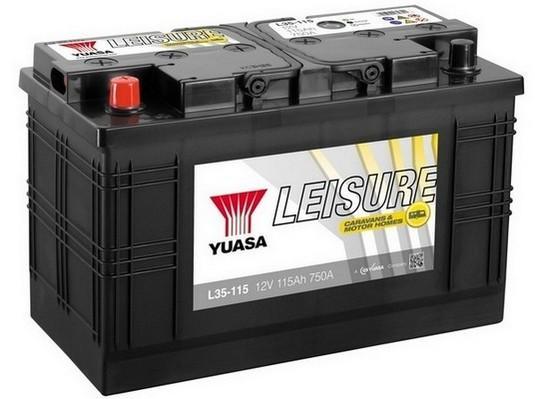 Trakèní baterie GS-YUASA Leisure 115Ah, 12V, 750A, baterie pro volný èas - zvìtšit obrázek
