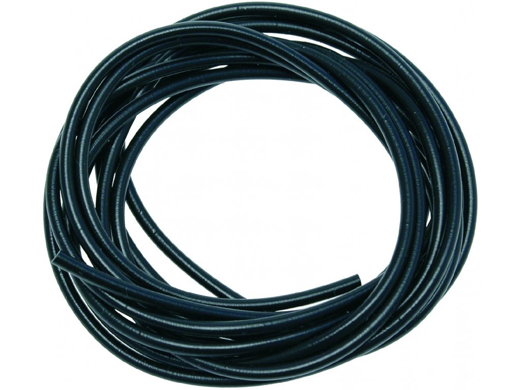 Rybáøská hadièka PVC 0,5mm 2m C.S. èerná - zvìtšit obrázek